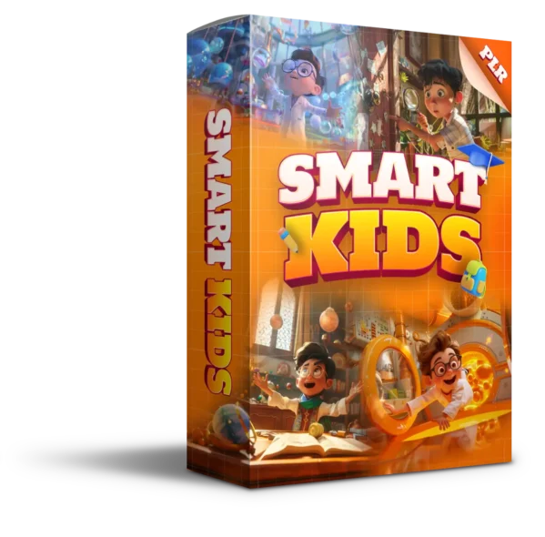 SmartKids : Create and Sell Unique Editable Interactive Kids Quizzes and Science Videos. Includes Unlimited PLR License. - PLR Pixel