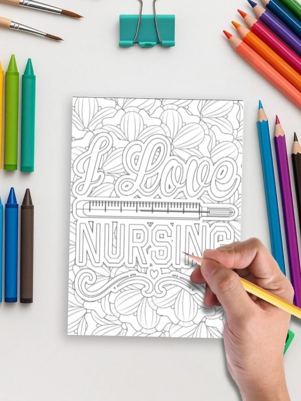Motivational Magic – 1325 Quote Coloring Page Mega Bundle - Image 4
