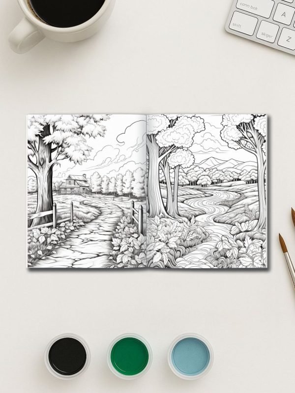 Autumn Dreams – 110 Seasonal Adult Coloring Pages - Image 2