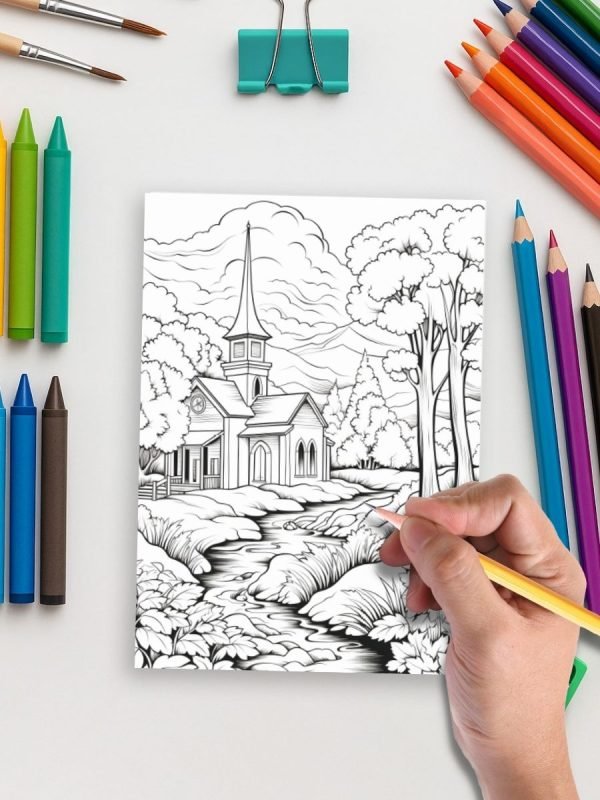 Autumn Dreams – 110 Seasonal Adult Coloring Pages - Image 4