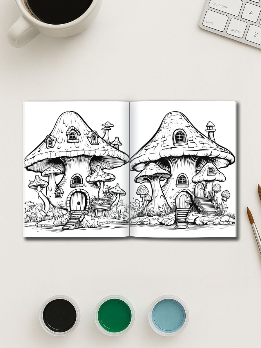 Forest Fungi – 224 Whimsical Mushroom Houses - Image 2