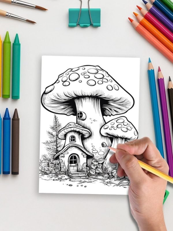 Forest Fungi – 224 Whimsical Mushroom Houses - Image 4