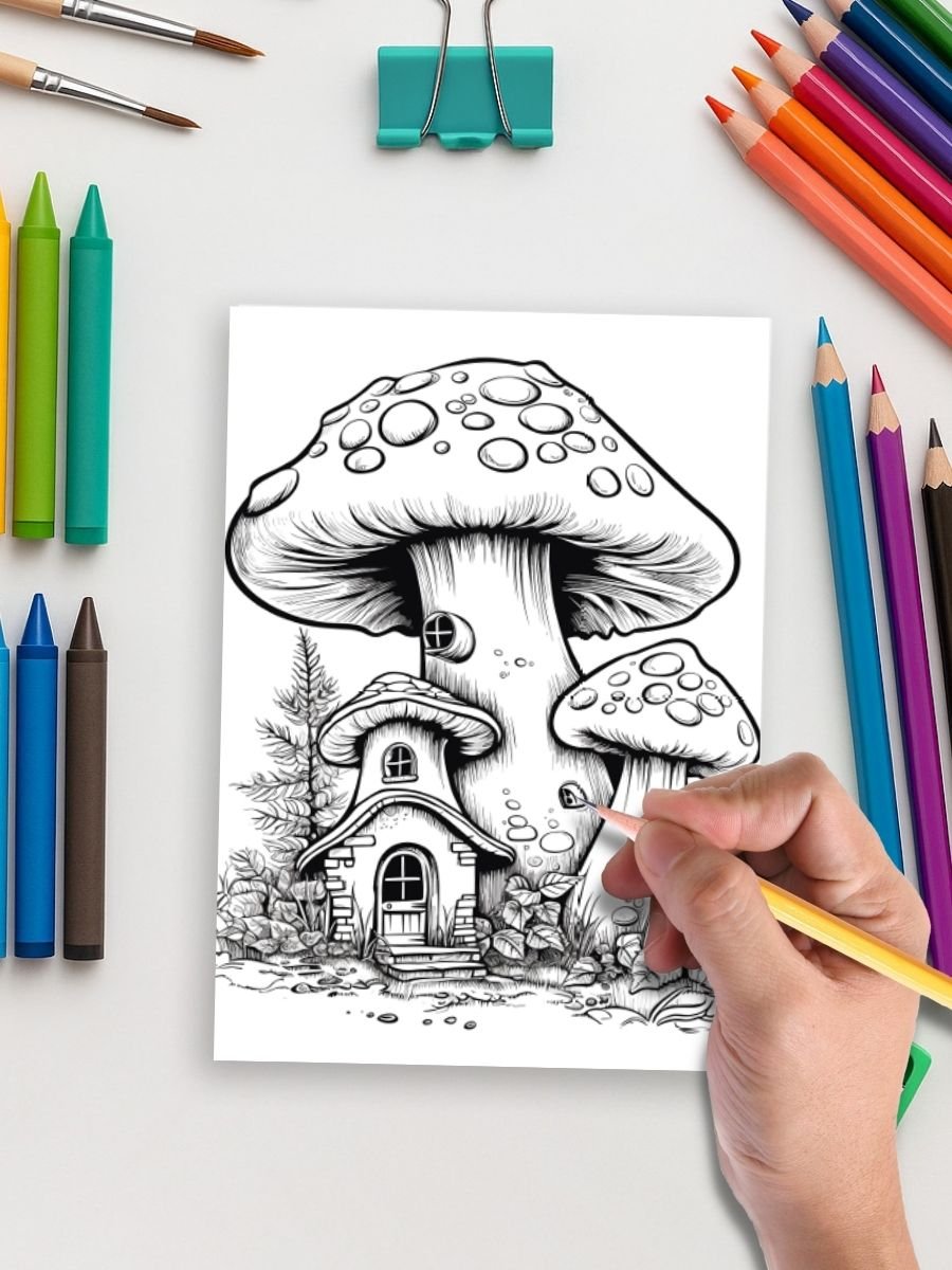 Forest Fungi – 224 Whimsical Mushroom Houses - Image 4