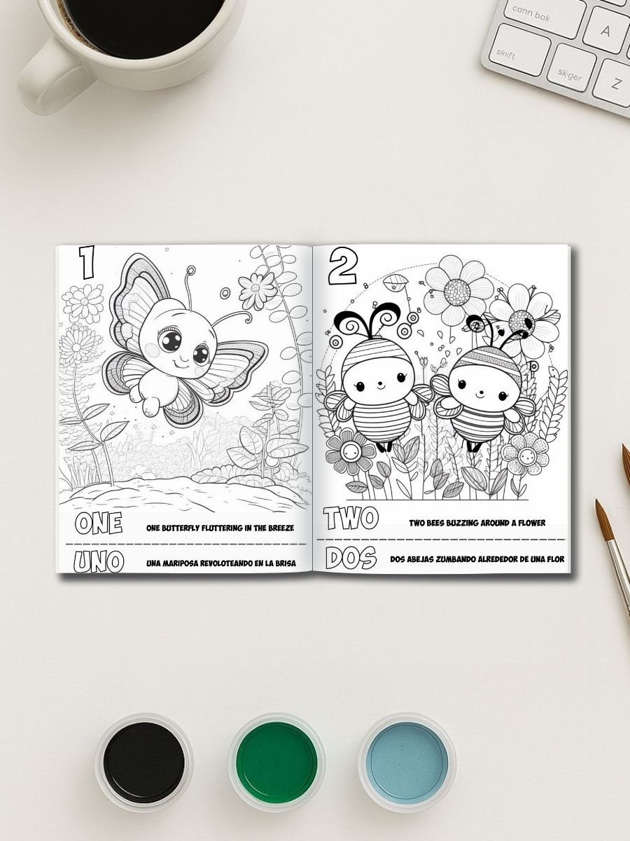 Bilingual Numbers in the Garden - Image 2