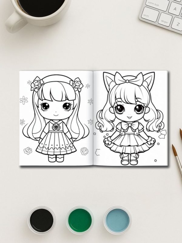 Mega Kawaii Bundle – 297 Super Cute Coloring Pages - Image 2
