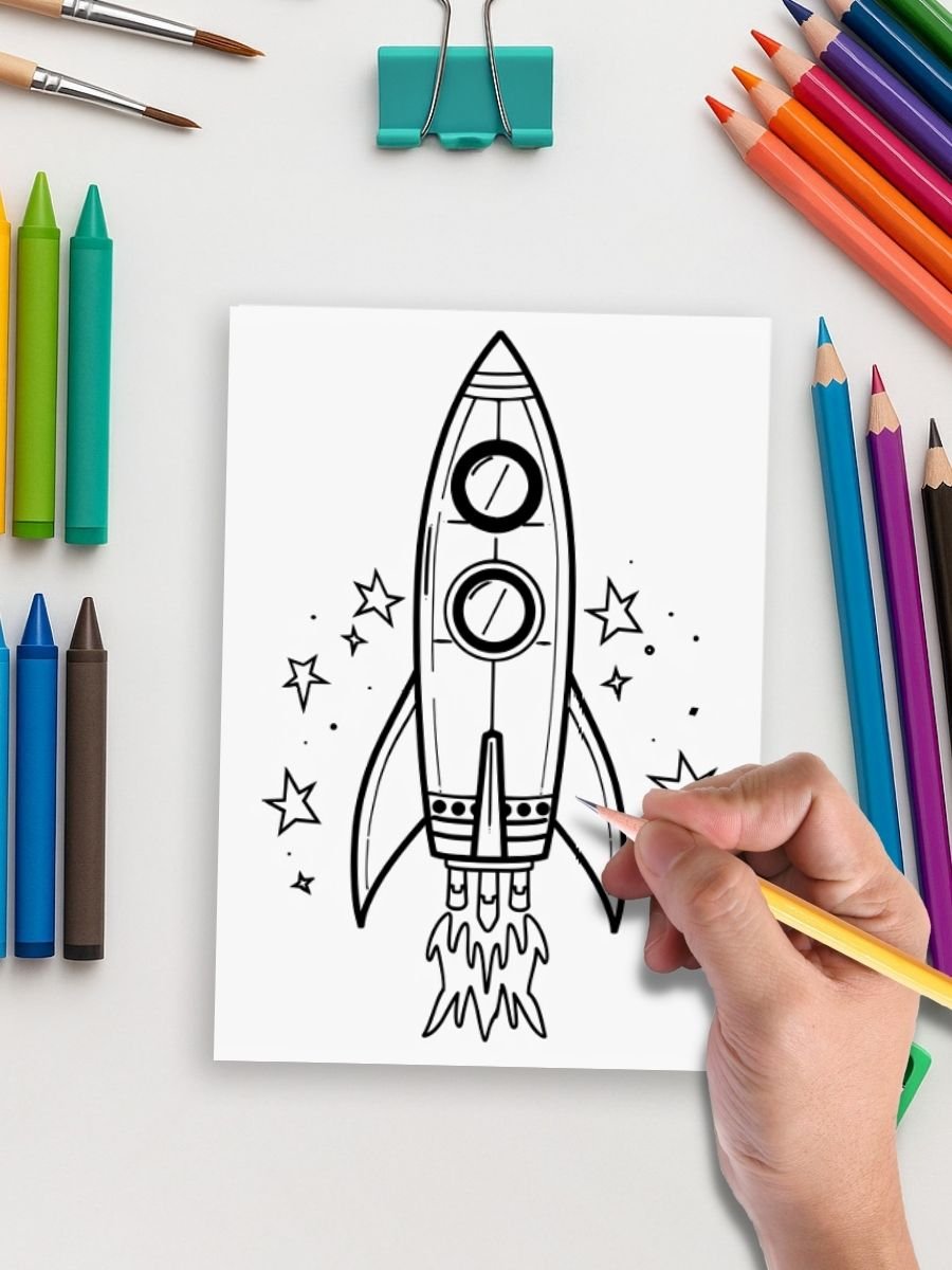Boys’ Galaxy Pack – 324 Pages of Robots, Cars & Rockets - Image 4